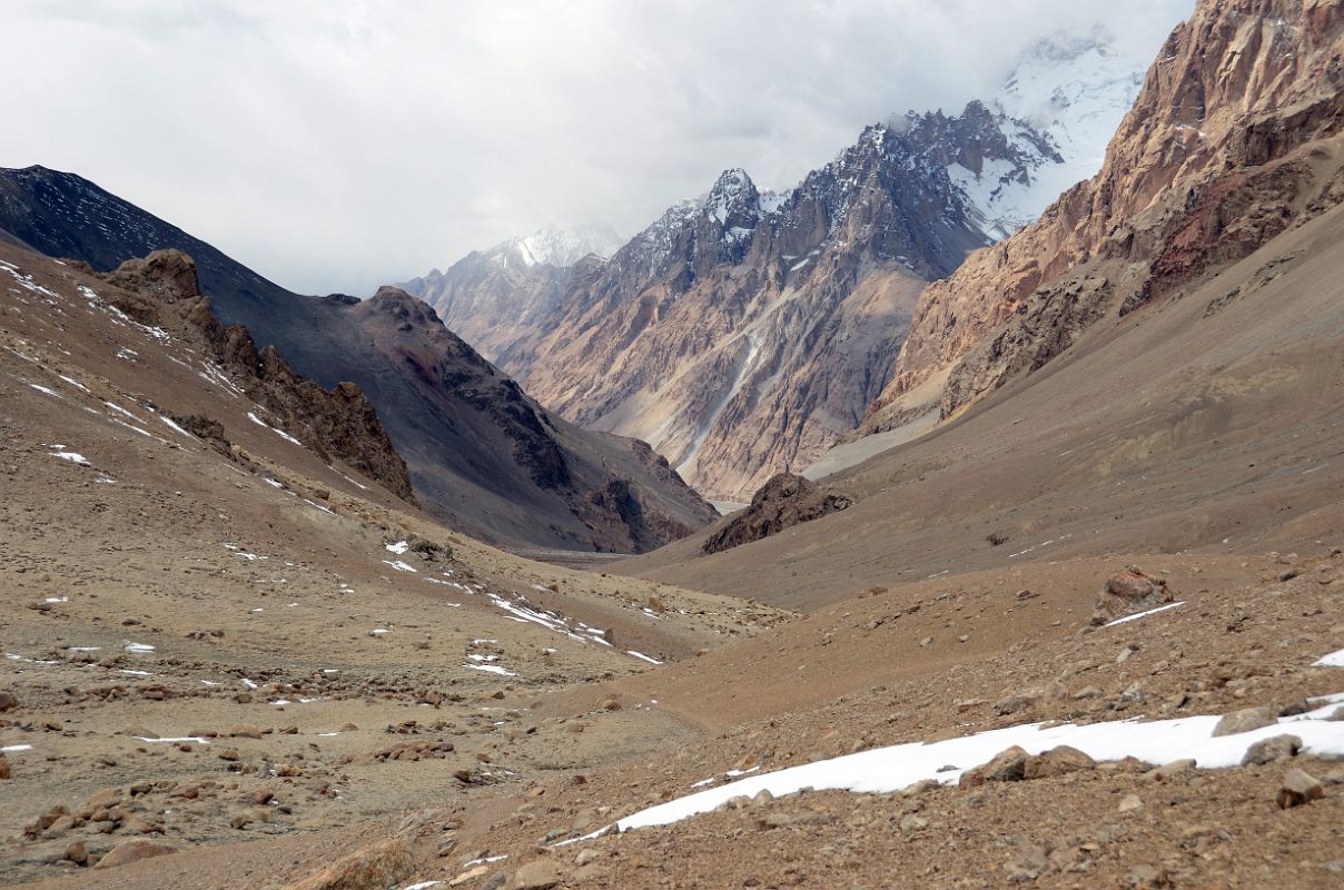 01 View Of Descent From Aghil Pass 4810m Towards Shaksgam Valley On Trek To K2 North Face In China